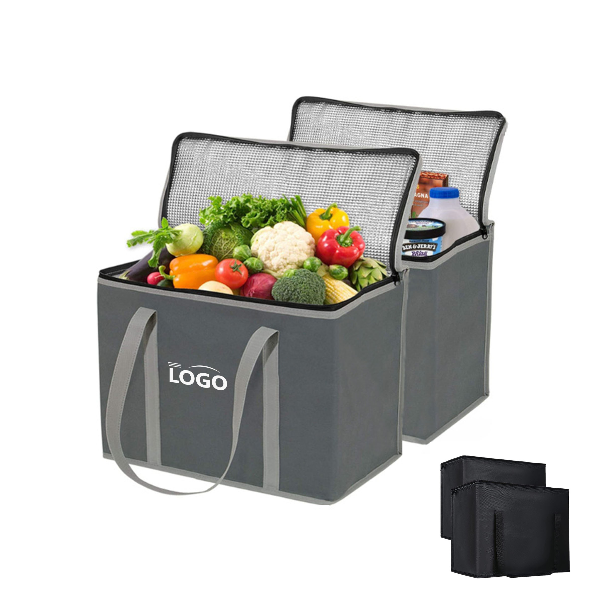 Large-Capacity Insulated Non-Woven Tote Bag 2