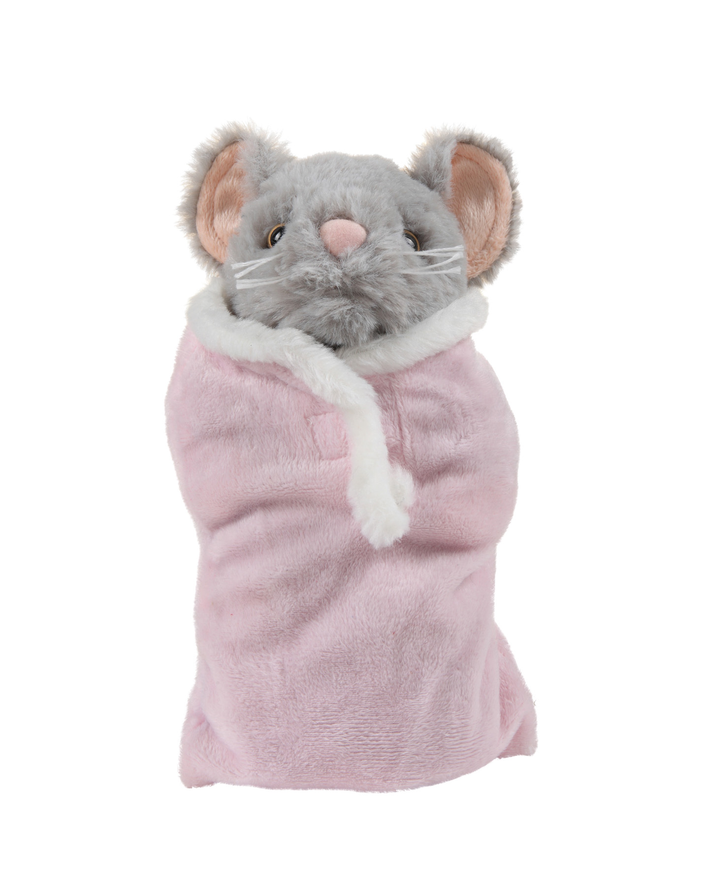 soft plush Mouse in sleeping bag 2