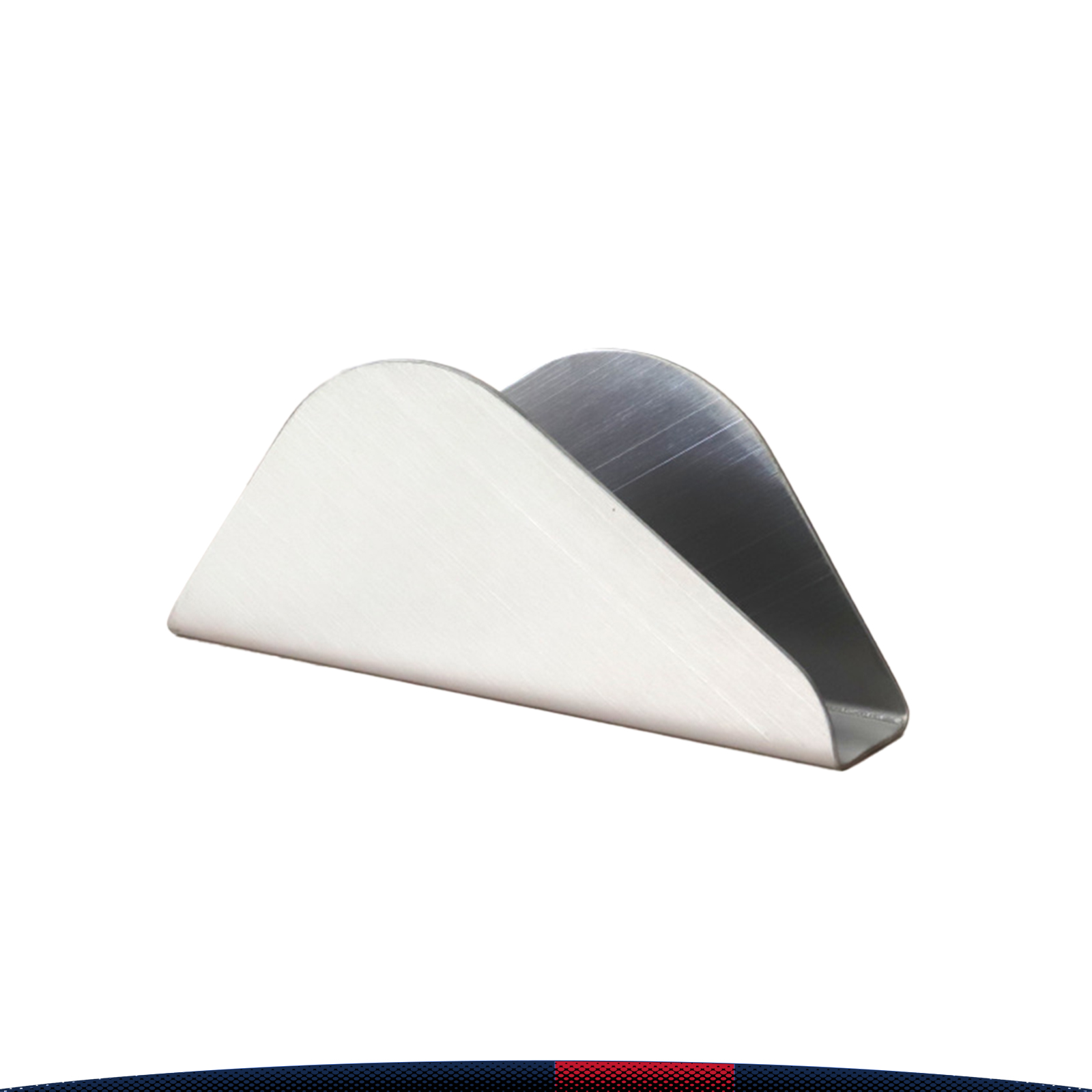 Wavy Stainless Steel Napkin Holder 1