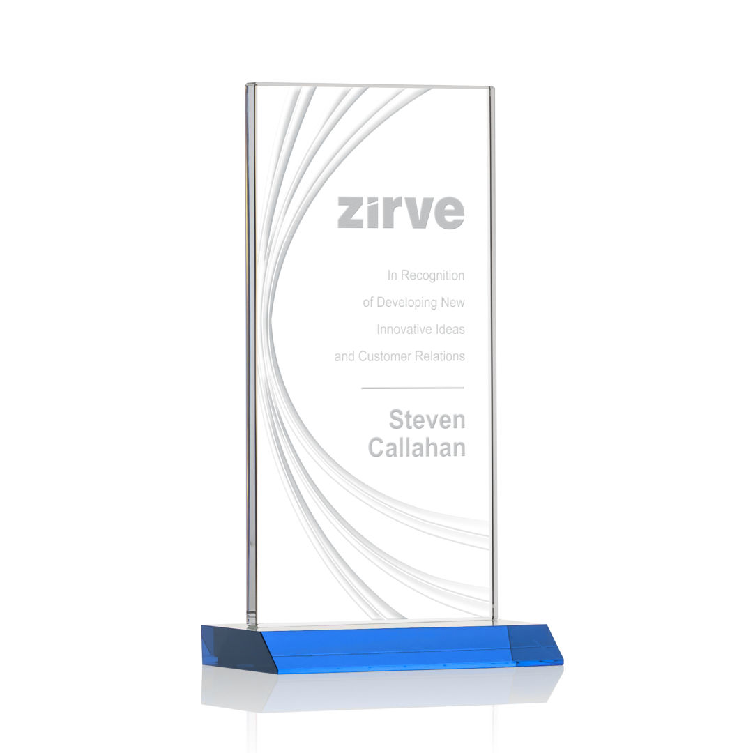 Hawkins Liquid Crystal™ Award - Sky Blue 2