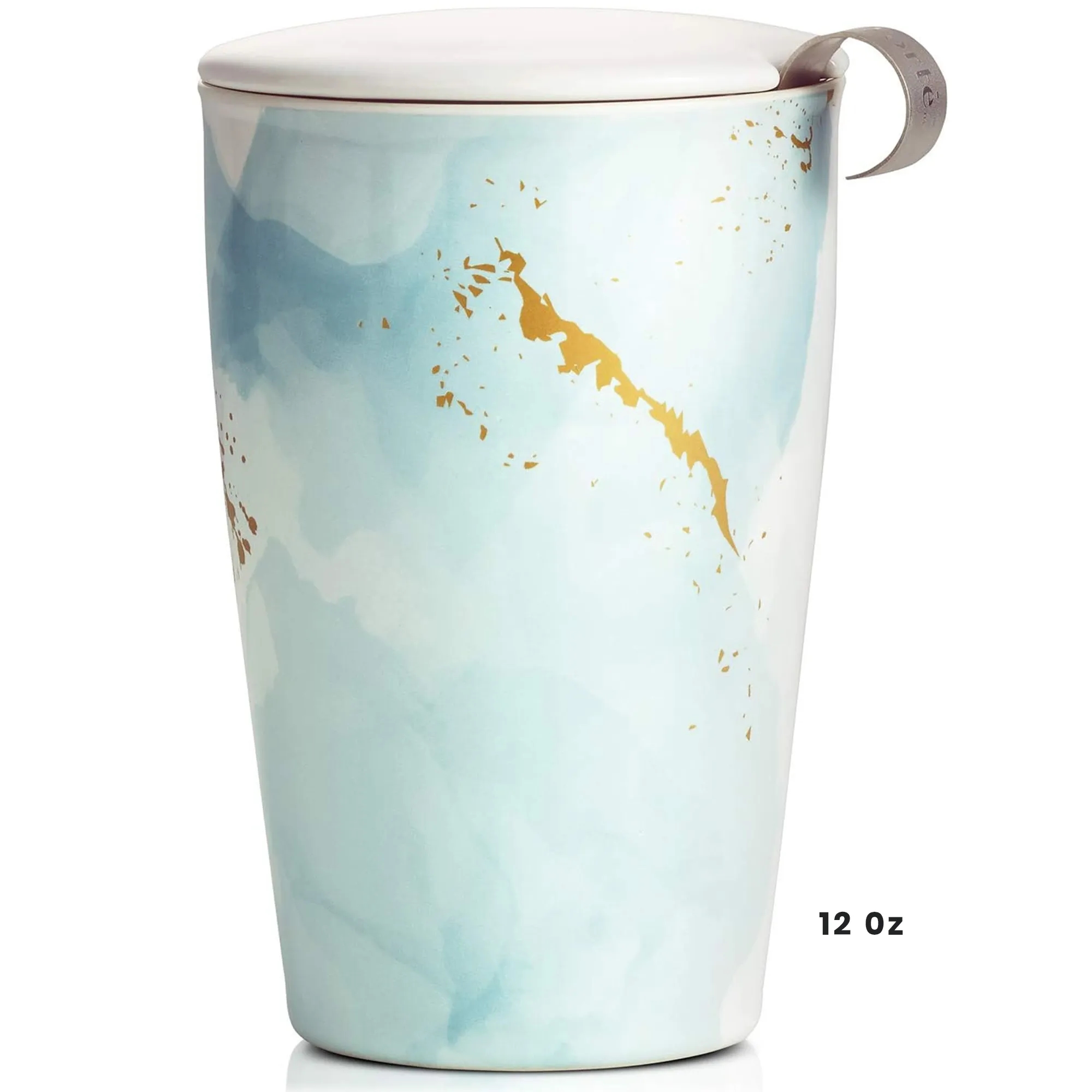 12 OZ Double Wall Ceramic Mug for Soaking 1