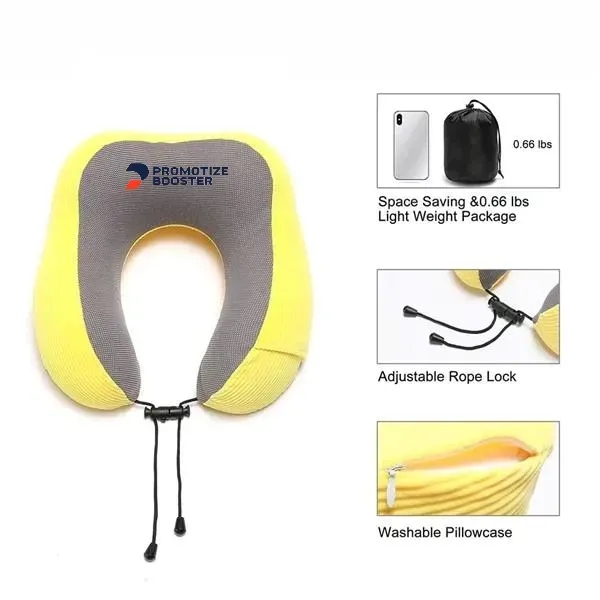 Memory Foam Travel Neck Pillow