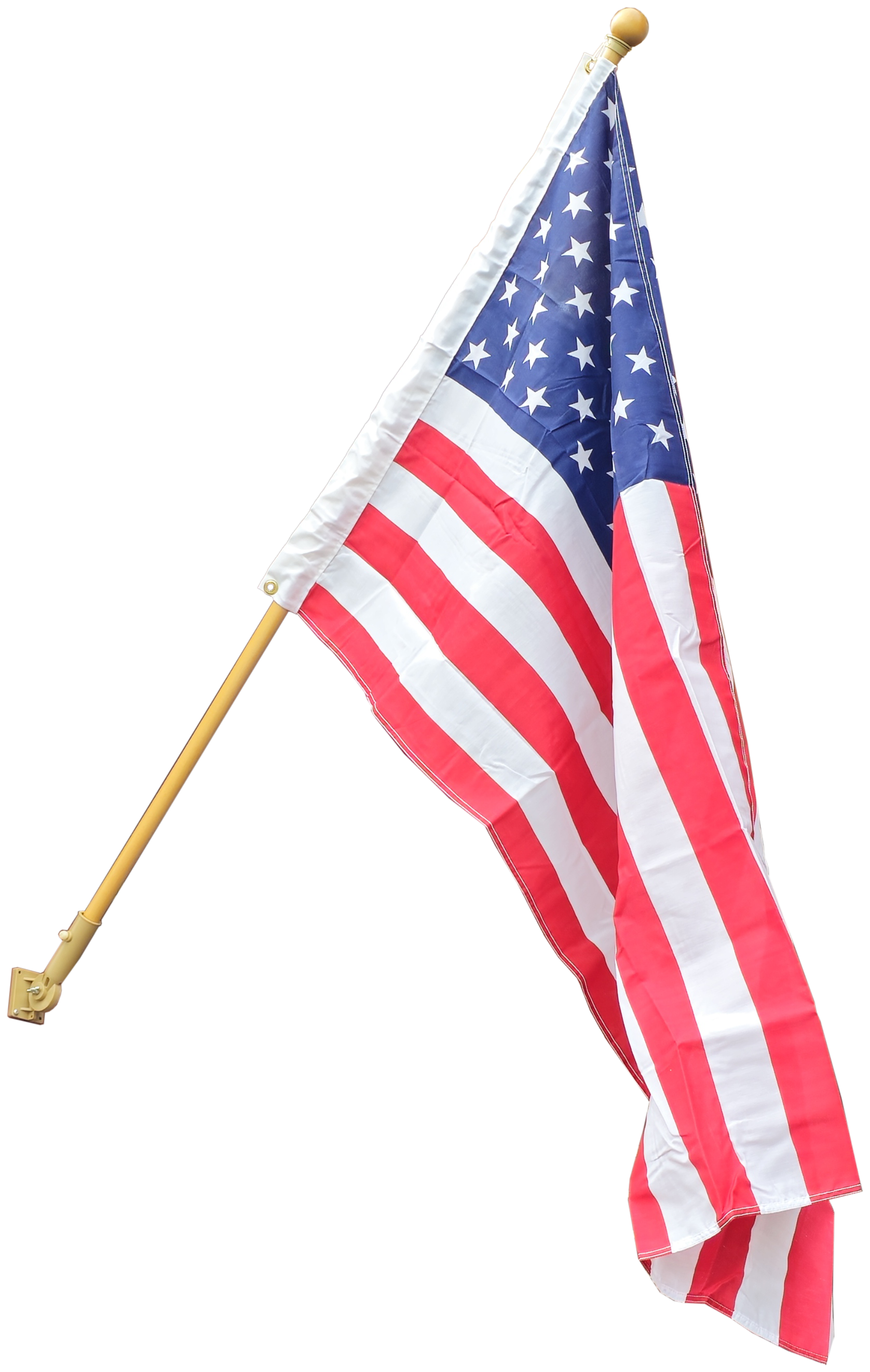 Wood Ball USA Flag Kit 3