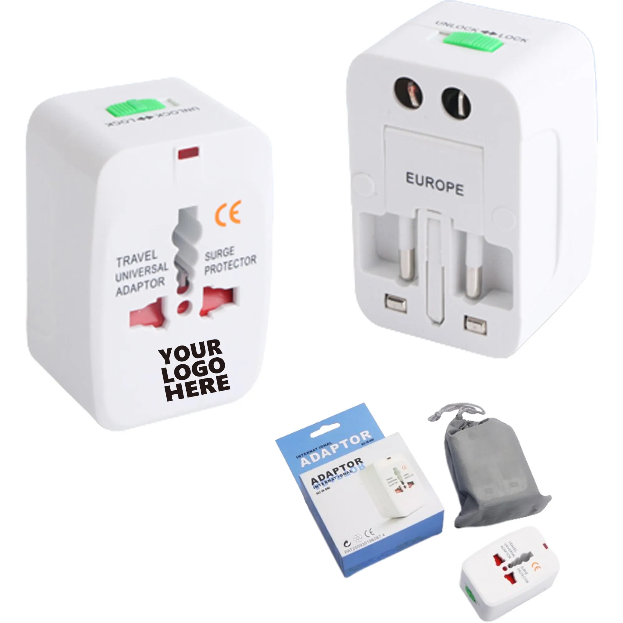 Universal Travel Converter Adapter 2