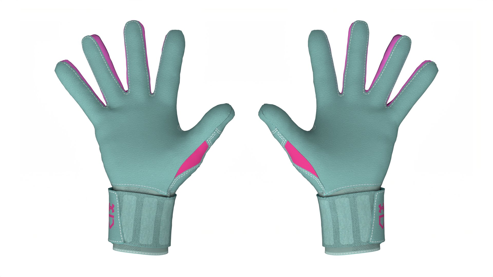 UA Yard 10 Long Cuff Men's Batting Gloves 10