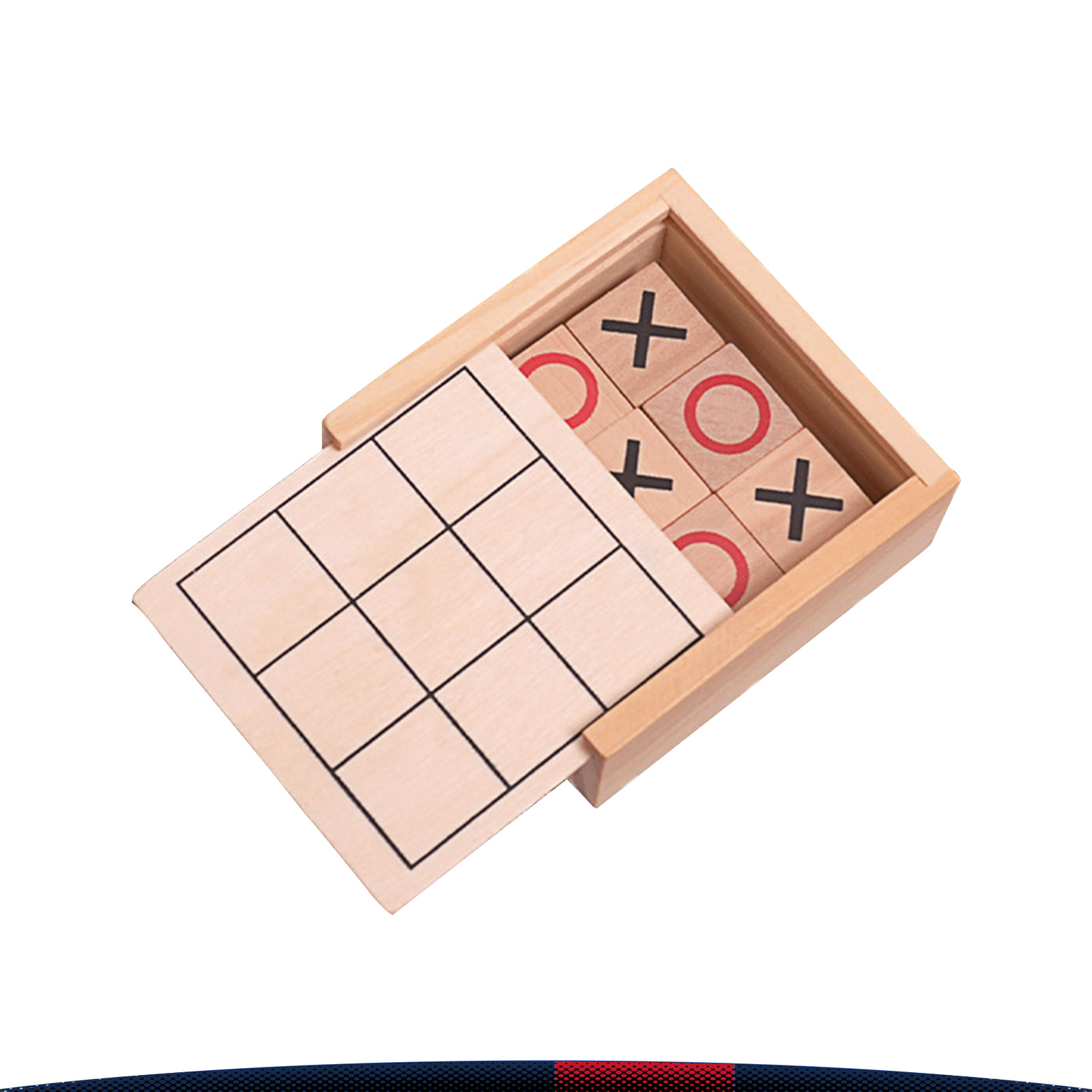 Razny Wooden Tic-Tac-Toe Game 3