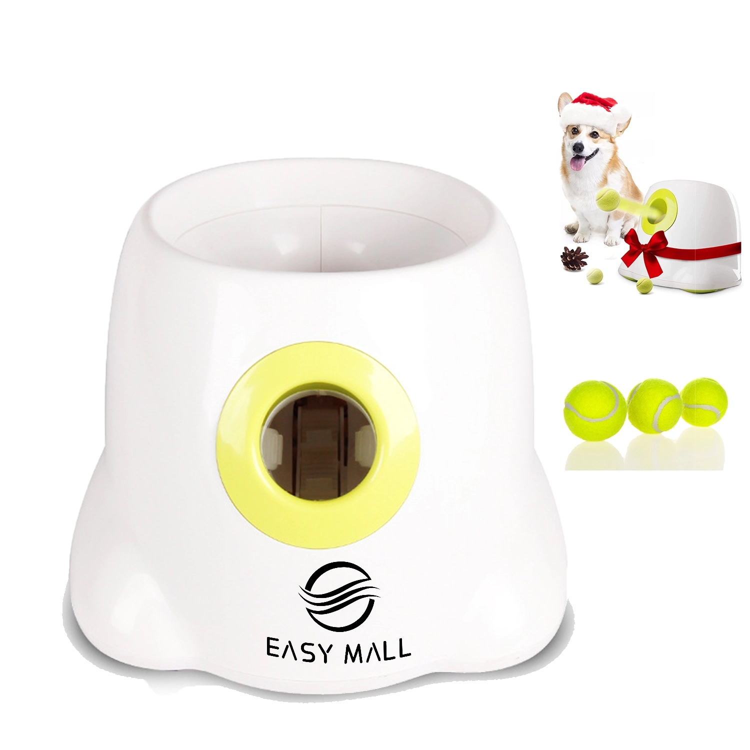 Automatic Interacting Dog Tennis Ball Launcher Toys 2