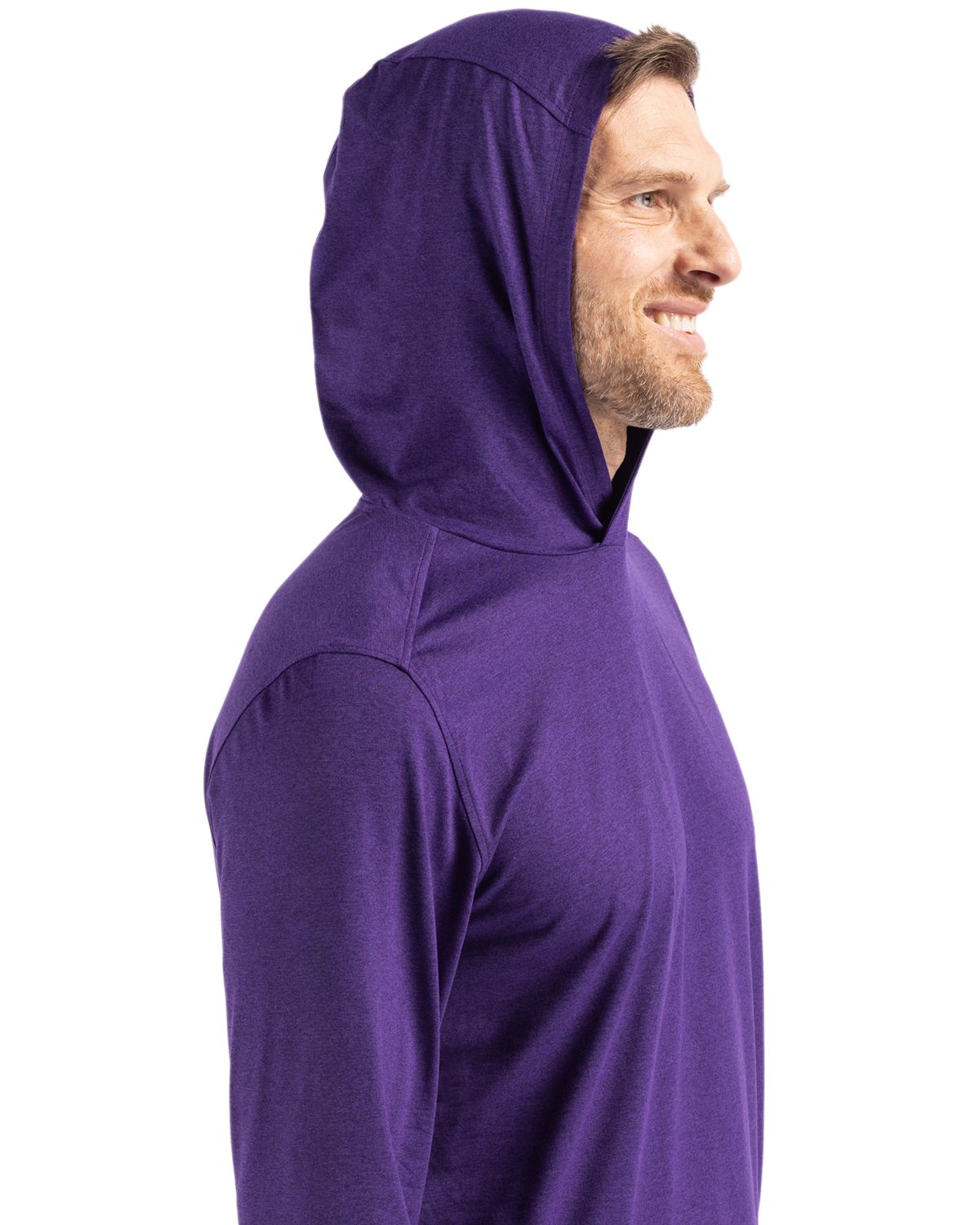 Cutter & Buck Coastline Recycled Double Peached Mens Hooded Pullover 41