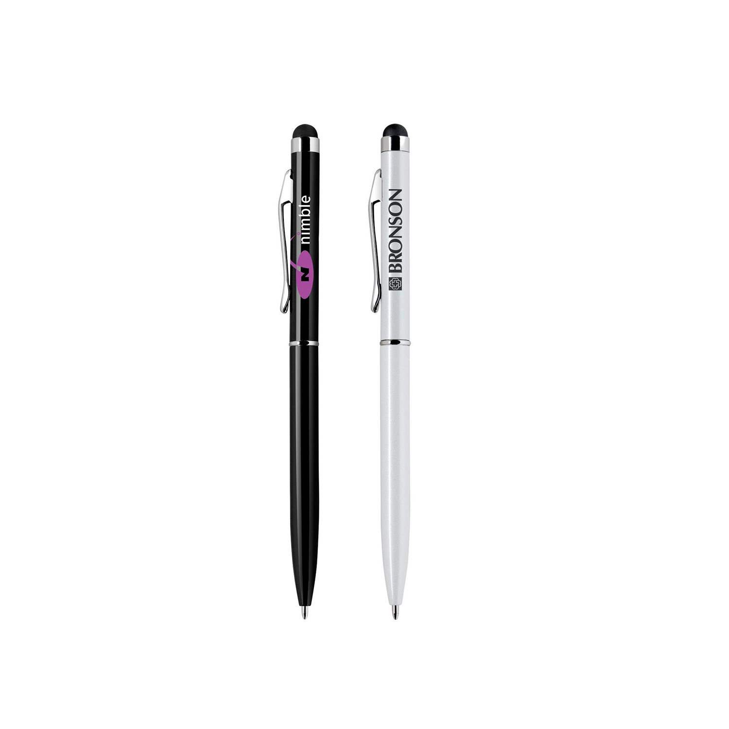 Aluminum Stylus Ballpoint Metal Twist Pen 5