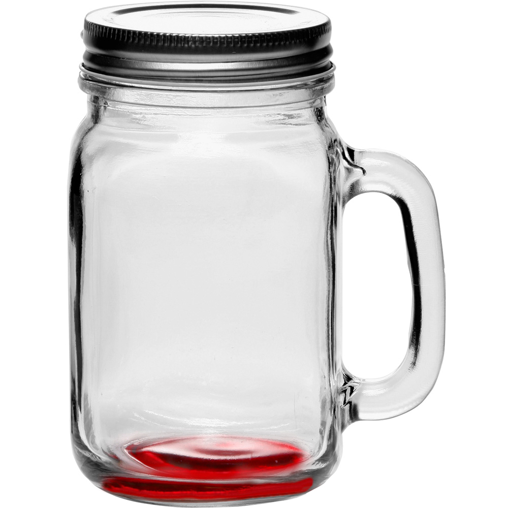 16 oz. Libbey Handle Mason Jars with Lids 14