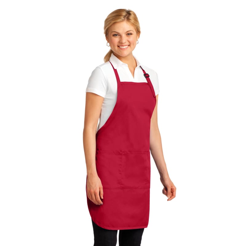 Port Authority Easy Care Full-Length Apron With Stain Release. 2
