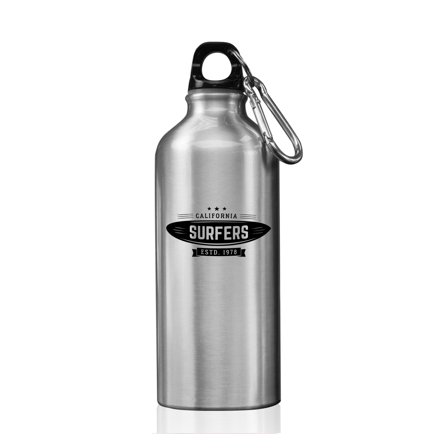 20 oz. Journey Aluminum Water Bottle (1 Color Imprint), custom water bottle with logo imprint 4