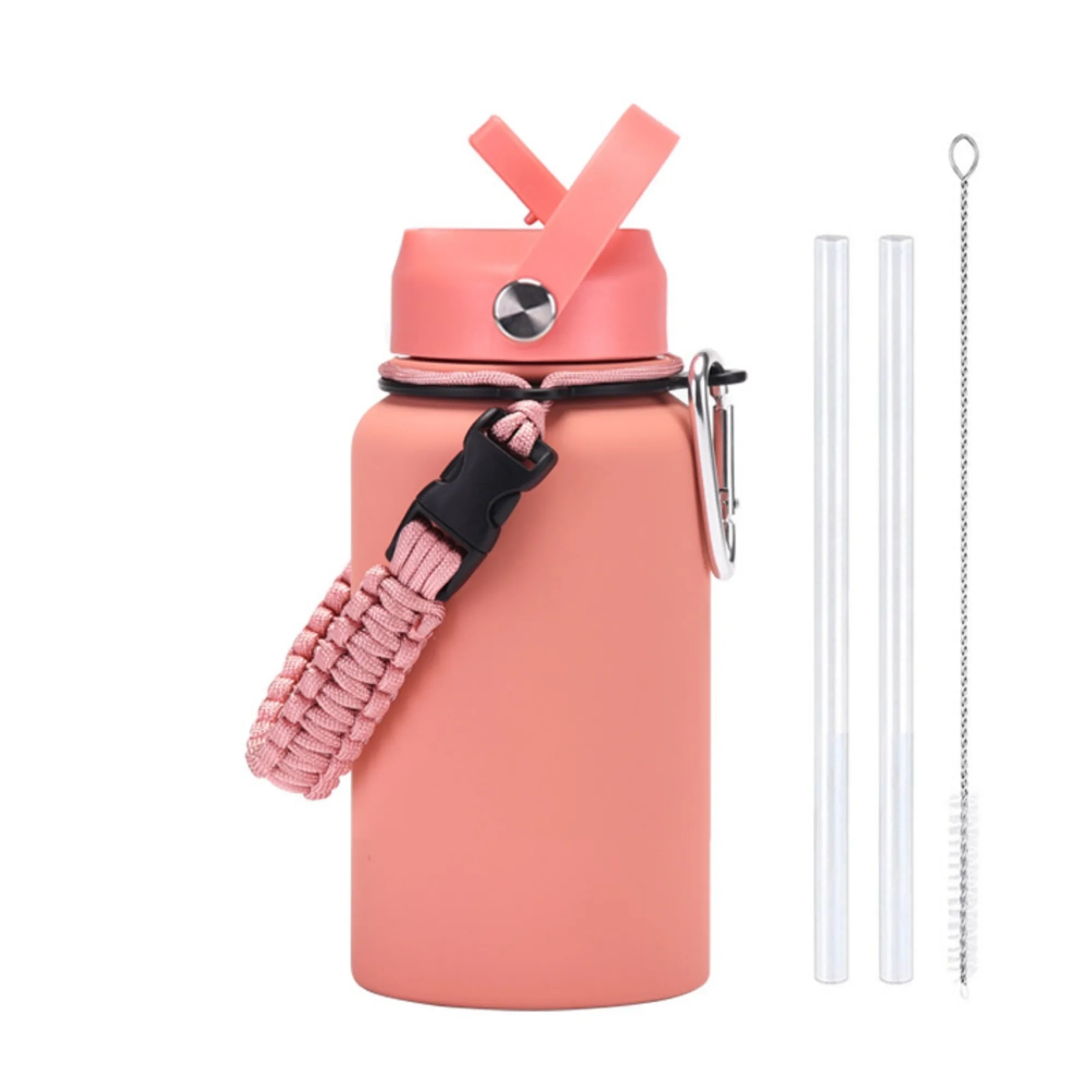 22oz Braided Rope Stainless Steel Thermos 1