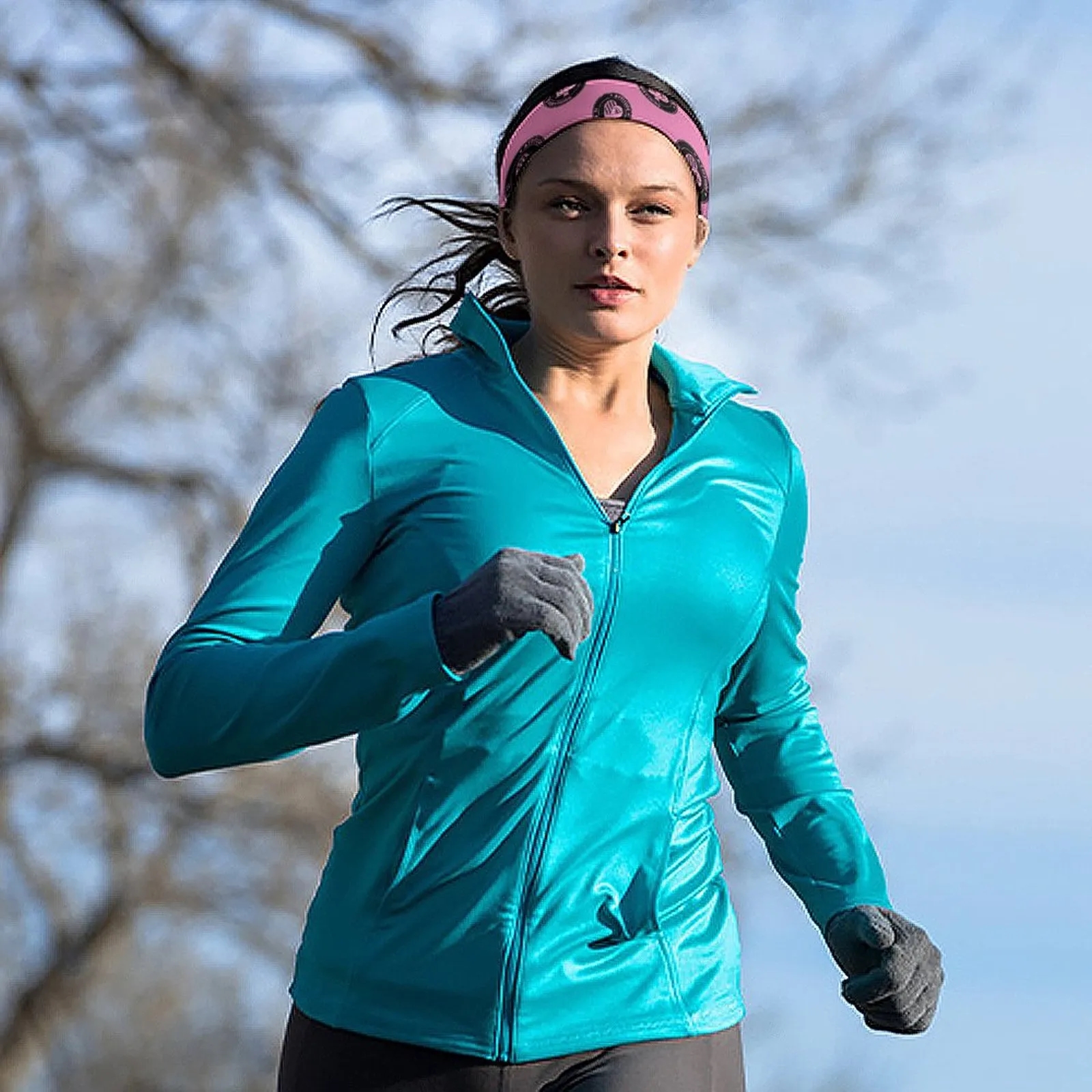 Polyester Sports Sweat Headband 9