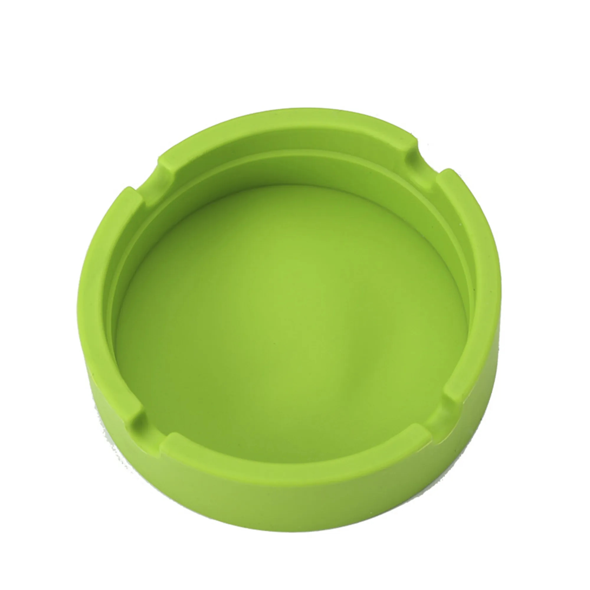 Reusable Silicone Gel Circular Ashtray 1