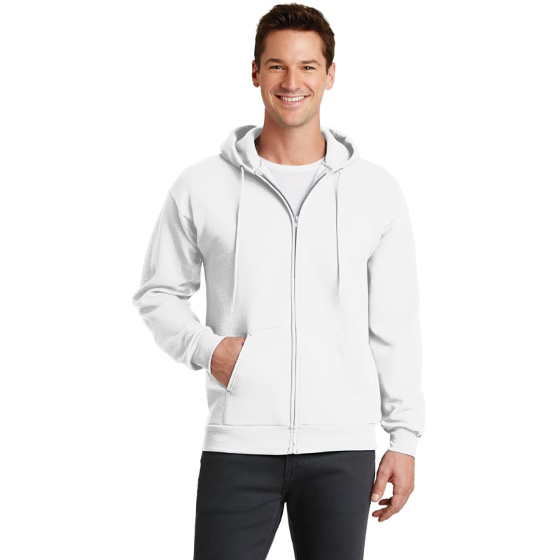 Port & Company - Core Fleece Full-Zip Hooded Sweatshirt., custom hoodie or sweatshirt with logo imprint 111