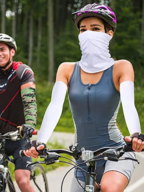 Neck Gaiter Face Cover and Arm Sleeves 4