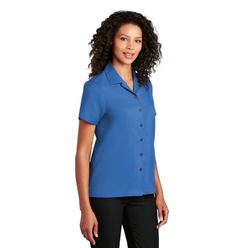 Port Authority Ladies Short Sleeve Performance Staff Shirt 12