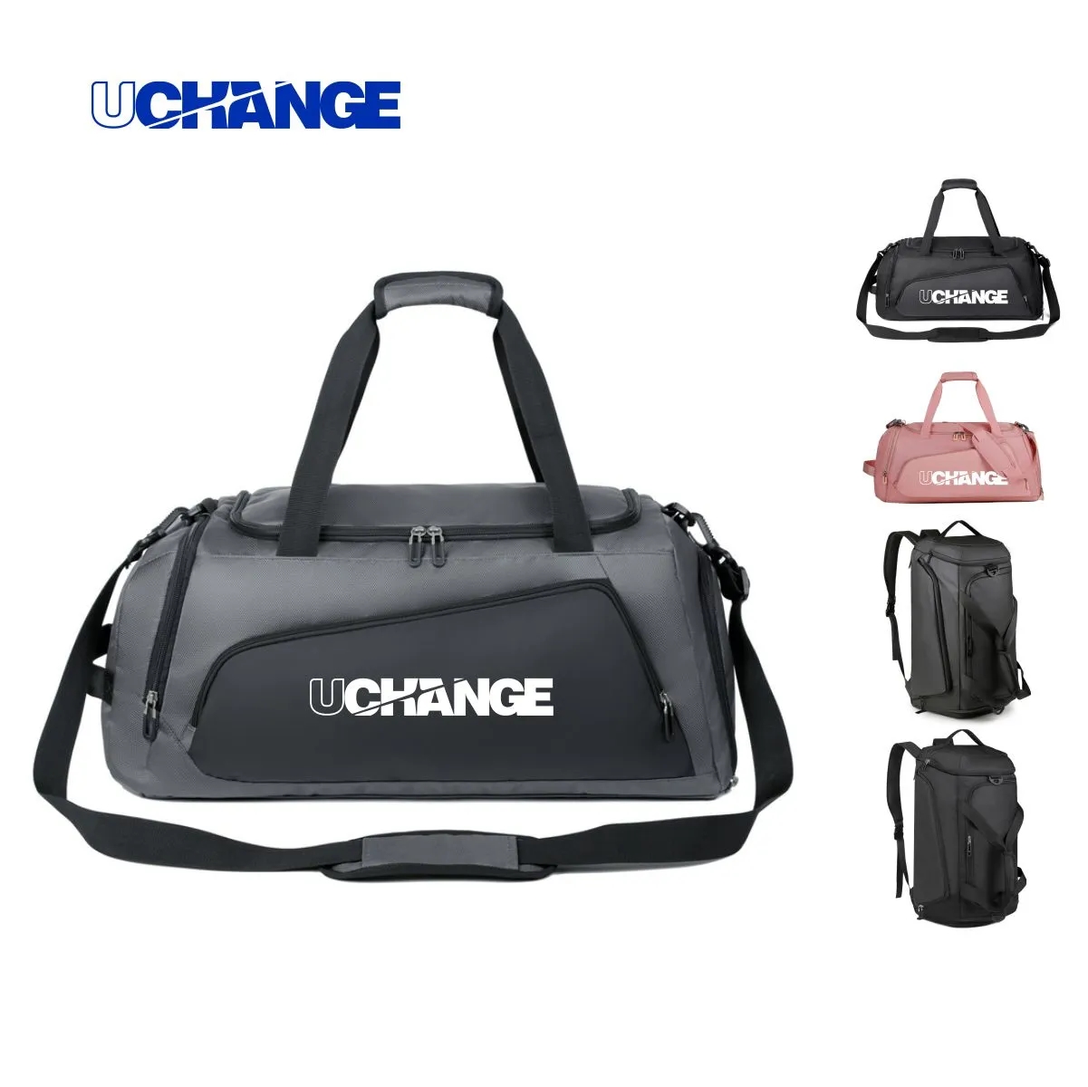 7L Multi-Functional Gym Duffel Bag with Shoe Compartment 2