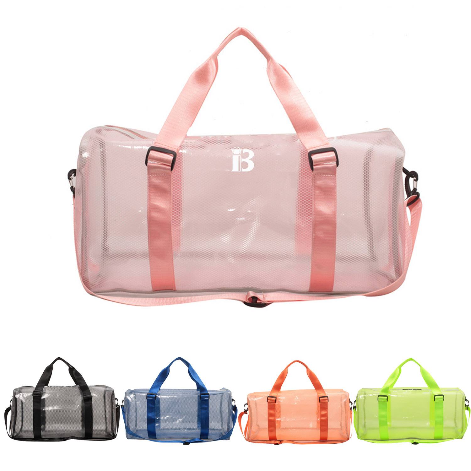 Transparent Portable Travel Duffel Bag