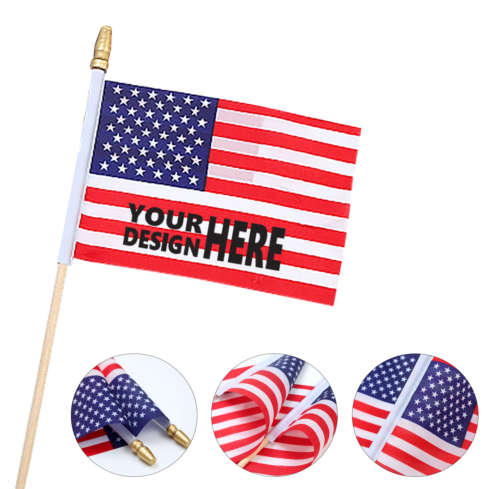 USA Garden Flag Custom Patriotic Banner 1