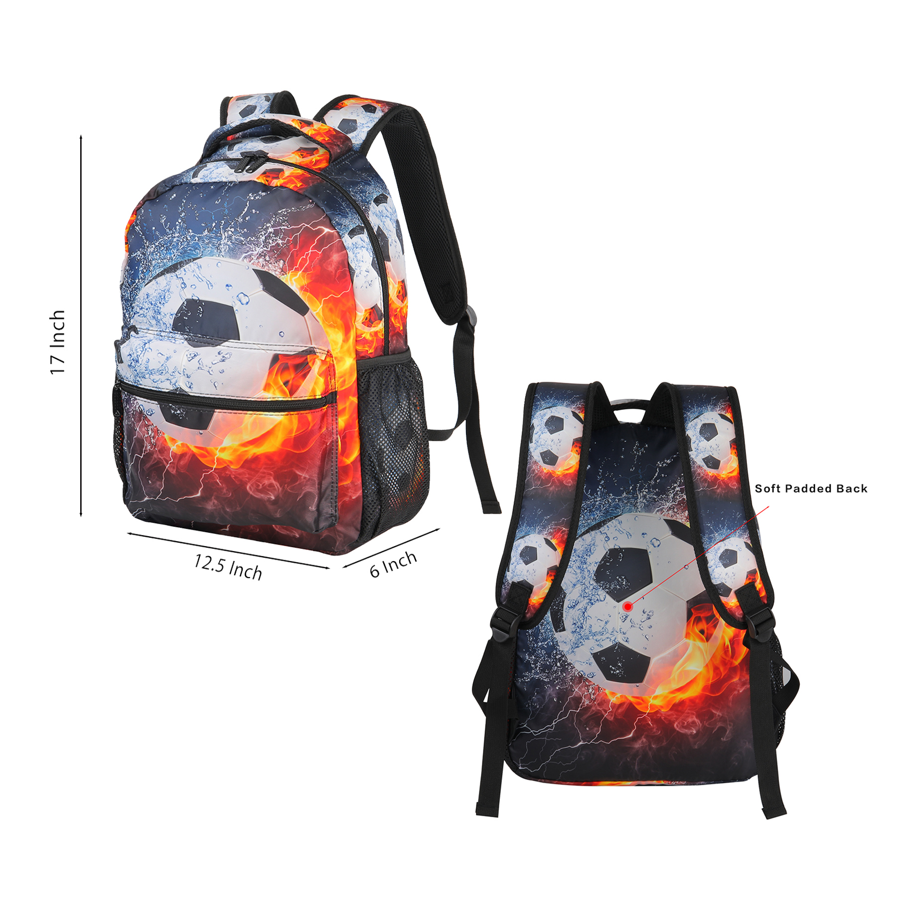 Personalized Full Color Dye Sublimated Backpack 6