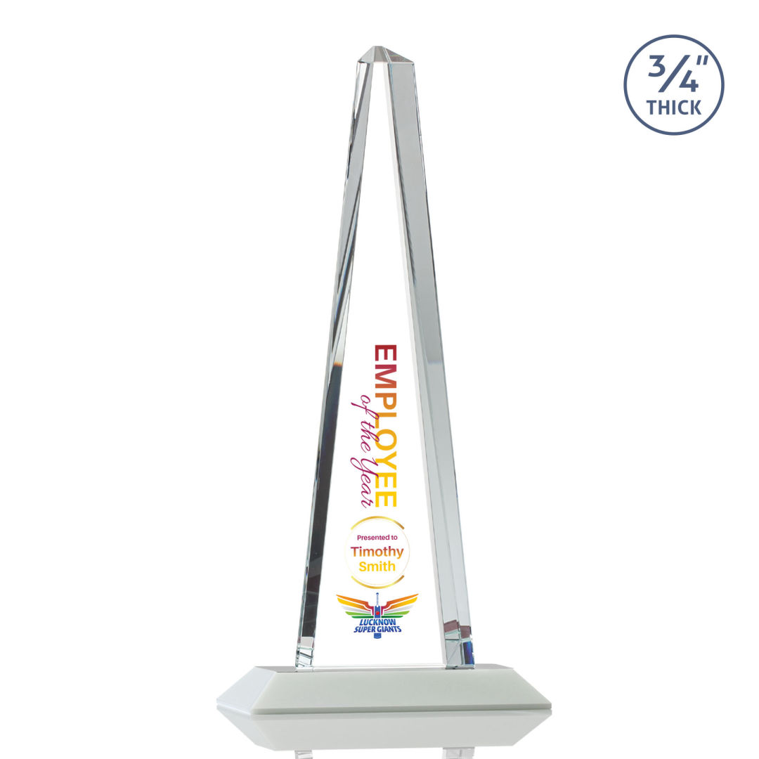 Majestic Tower VividPrint™ Award - White 3