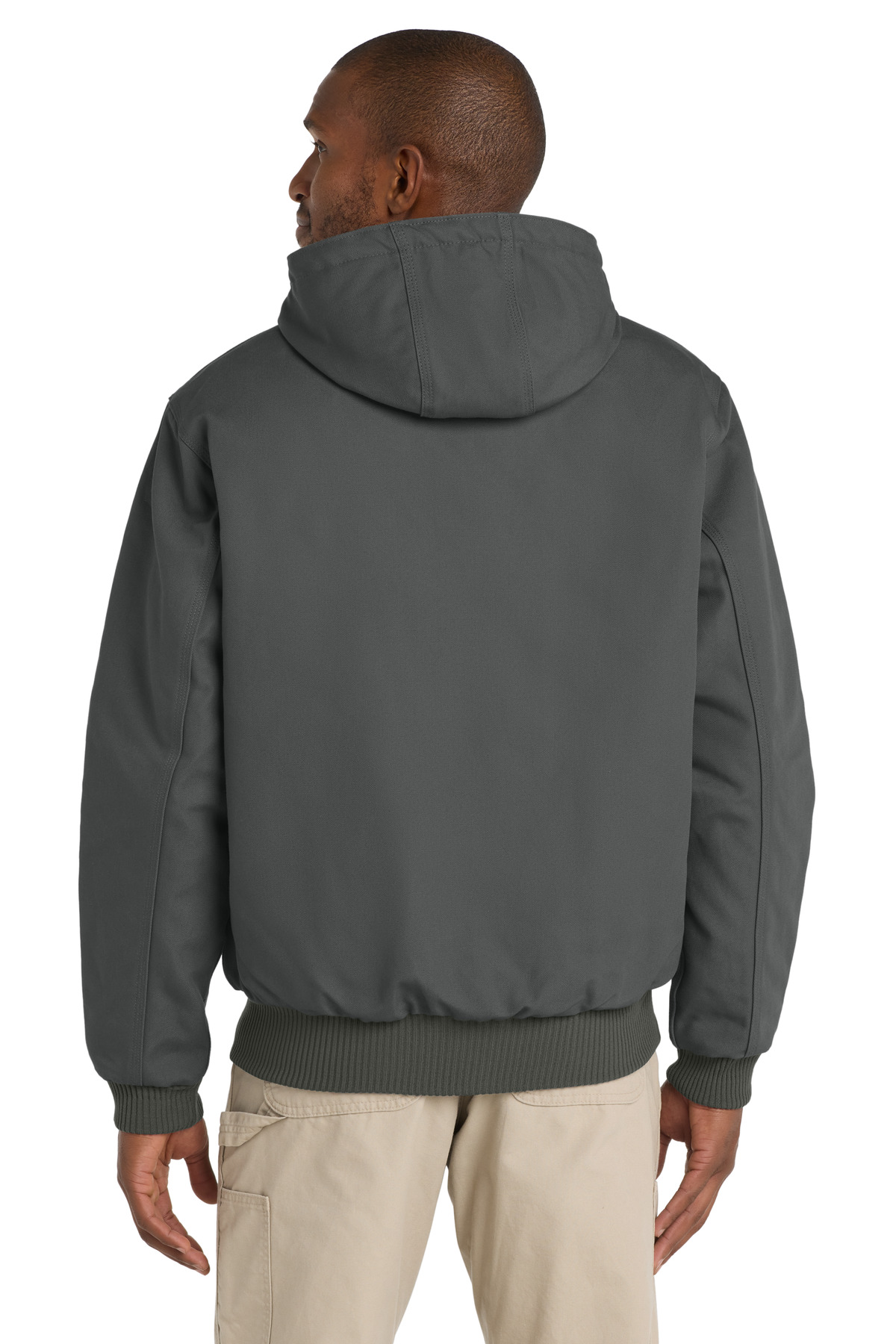 Carhartt® Quilted-Flanne-Lined Duck Active Jacket 12