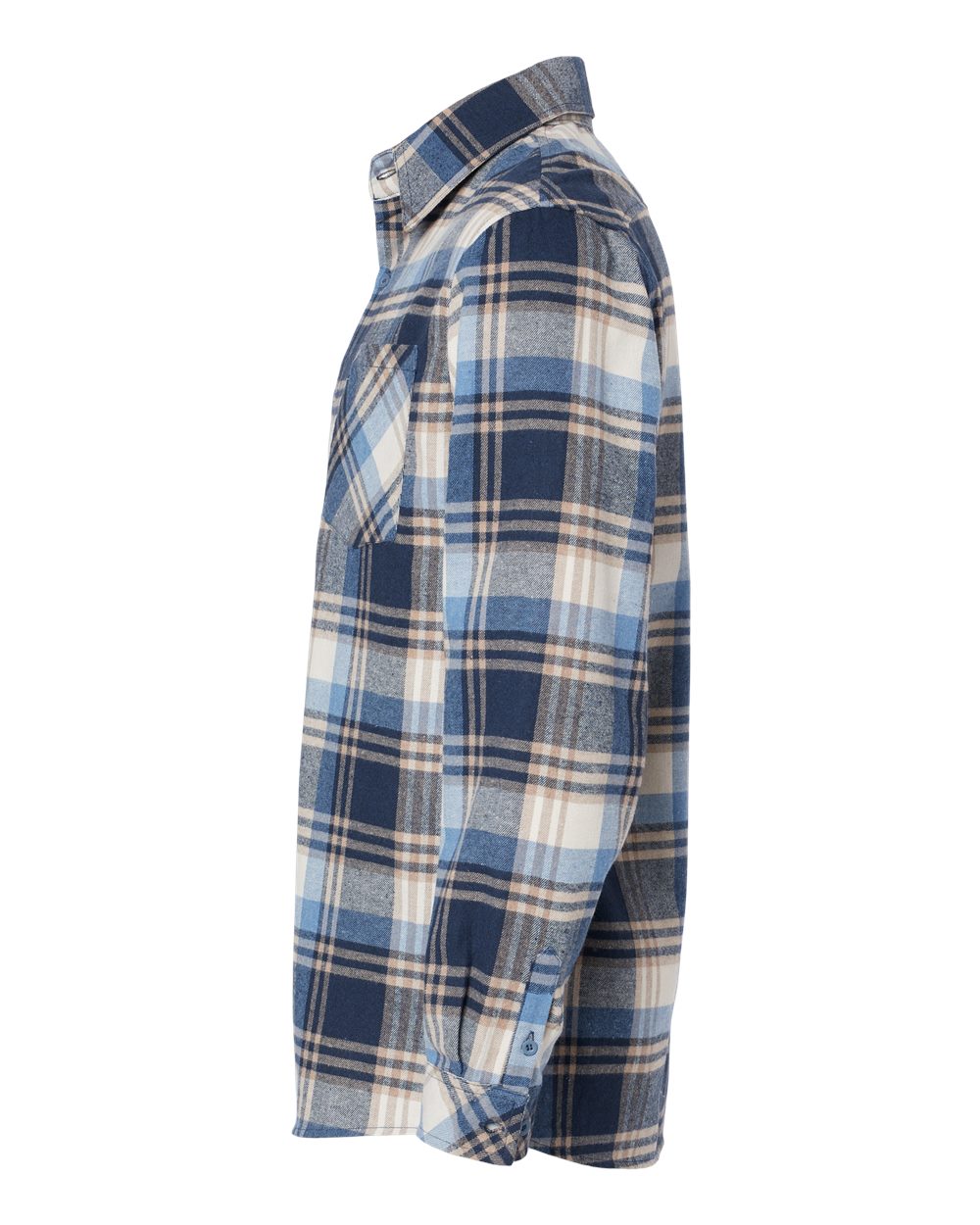 Men's Open Pocket Flannel Shirt - 8212 3