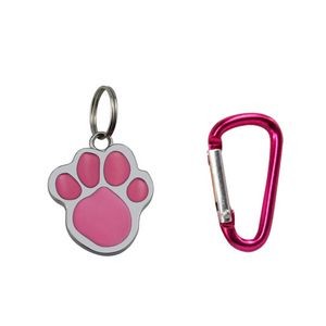 Bullet Shaped LED Safety Light For Pets Push Button Activation With Carabiner 17