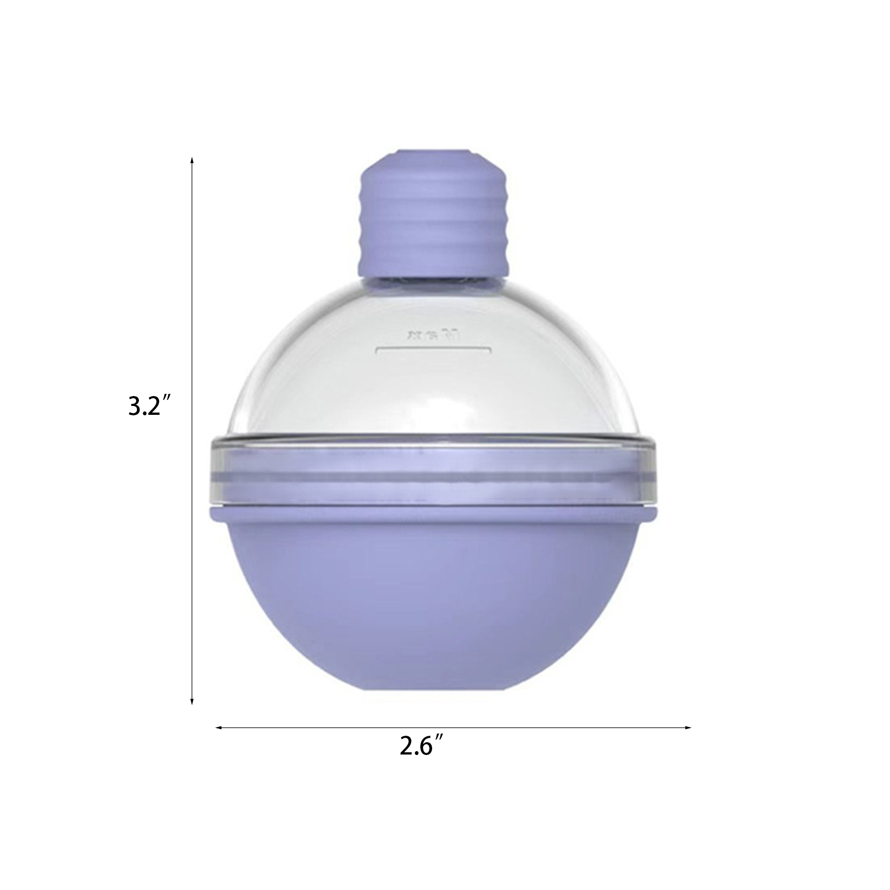 Reusable Silicone Ice Ball Maker Mold 2
