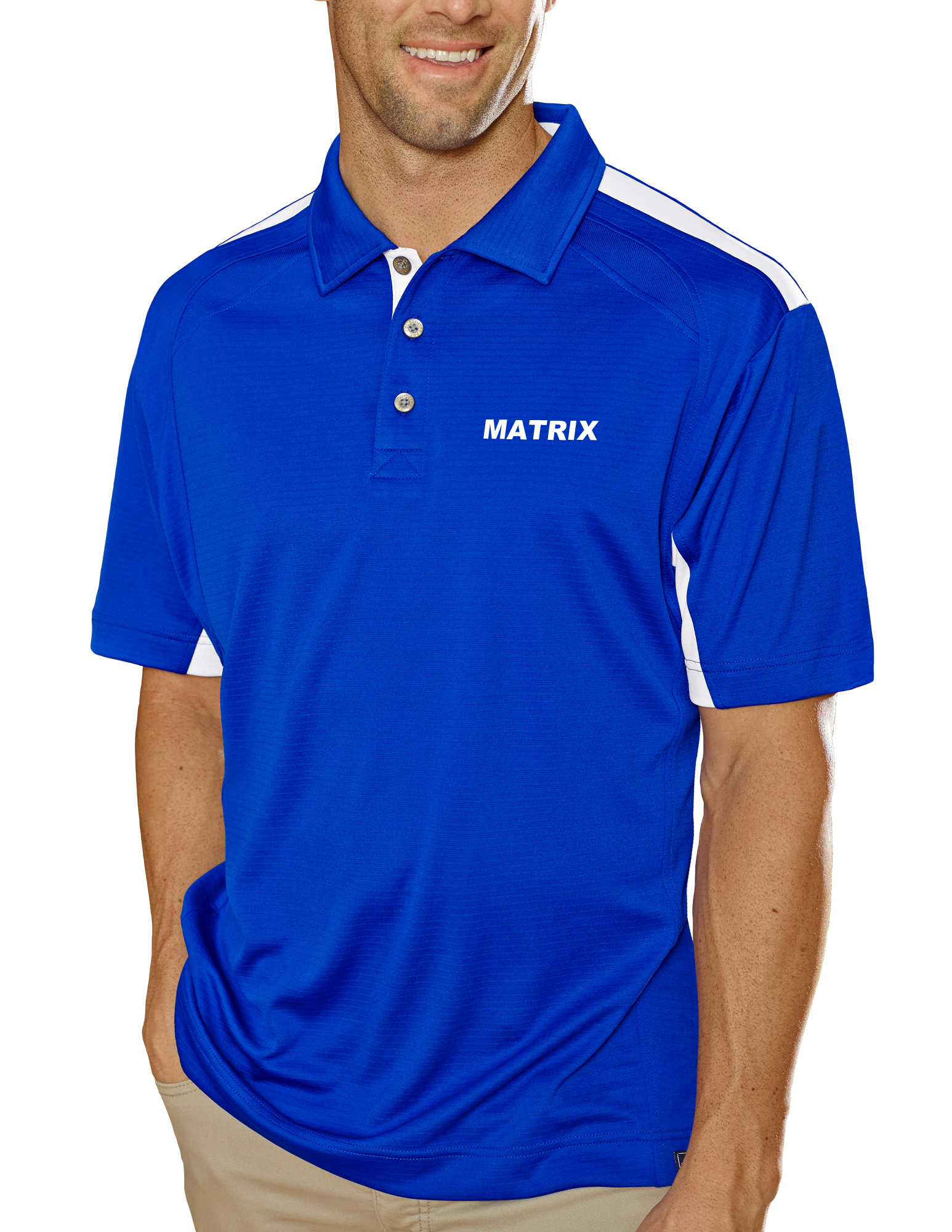 Men's Matrix Big Ottoman Polo Shirt 12