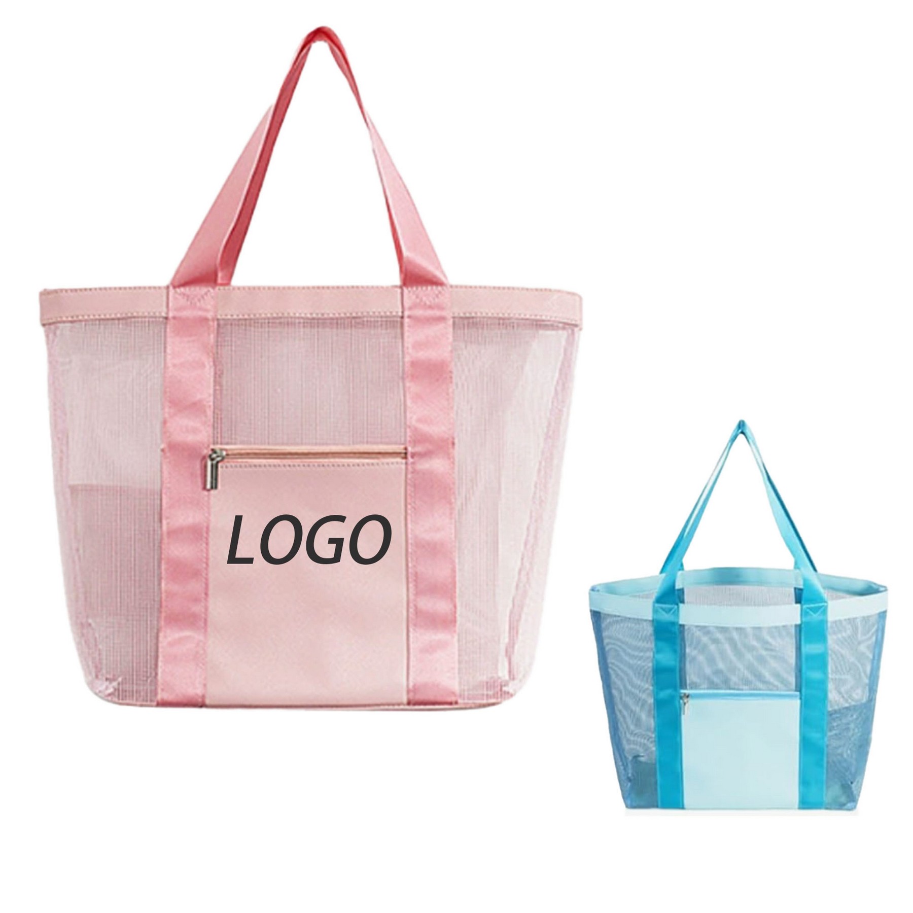 Large Capacity Mesh Beach Bag