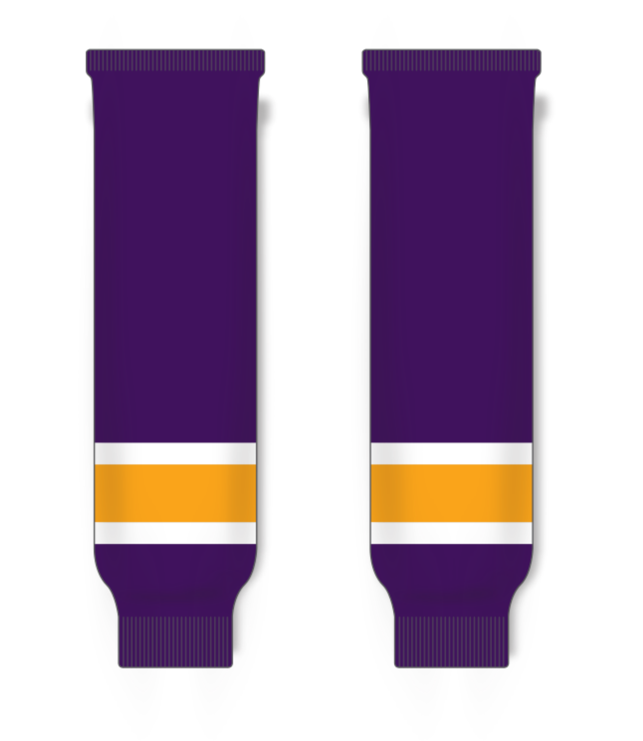 Knitted Striped Hockey Socks HS630-G11 78