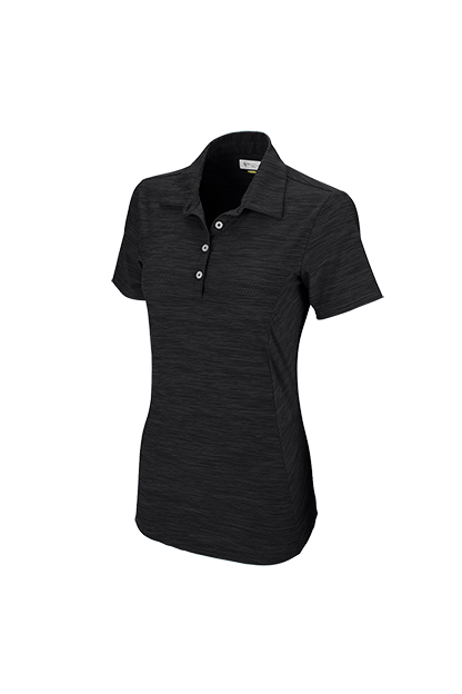 Women's Greg Norman Play Dry® Heather Solid Polo 19