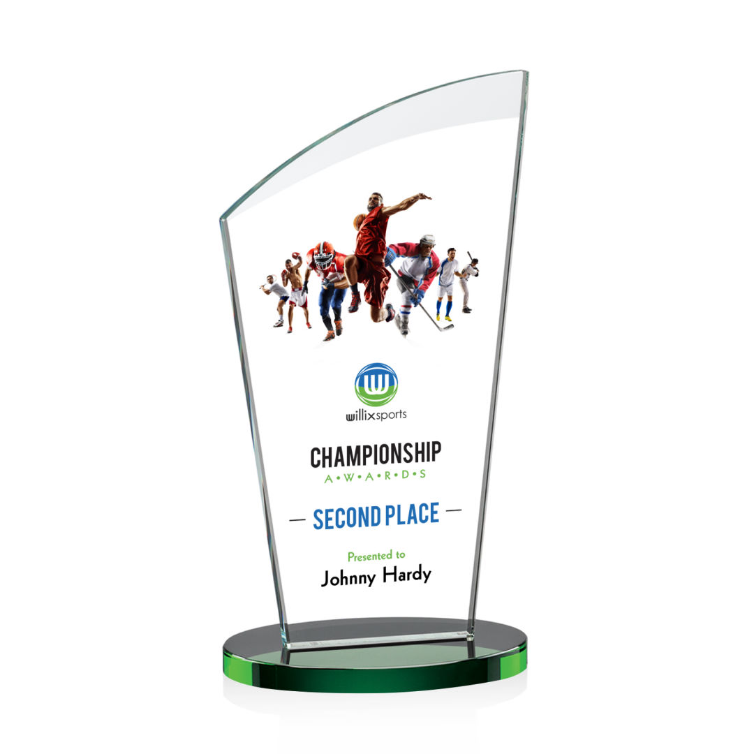 Tomkins VividPrint™ Award - Green 8