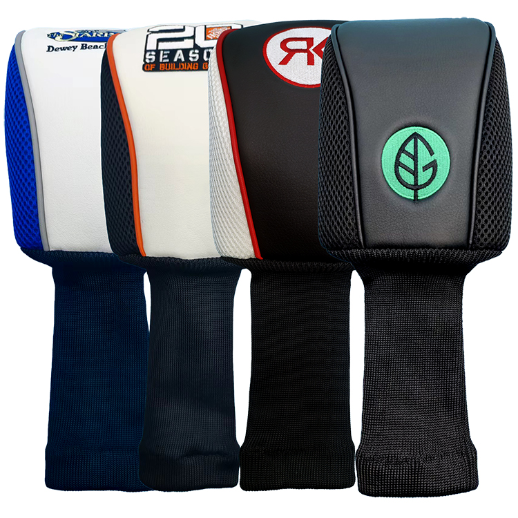 Synthetic Leather & Mesh Driver Cover 4