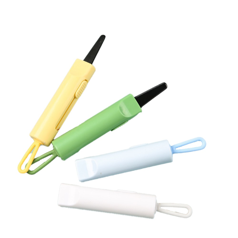 Serrated Box Cutter With Lanyard 2