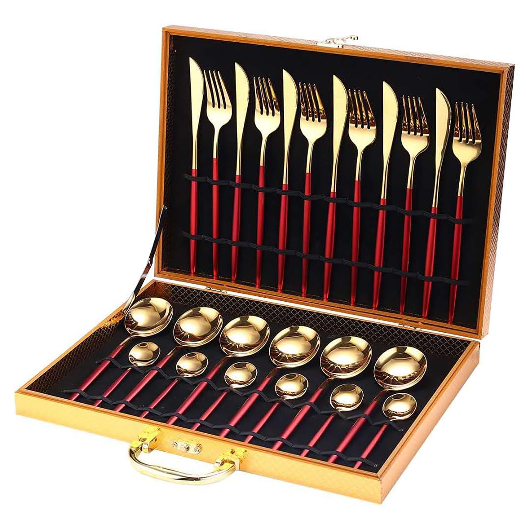24-Piece Stainless Steel Silverware Set 2