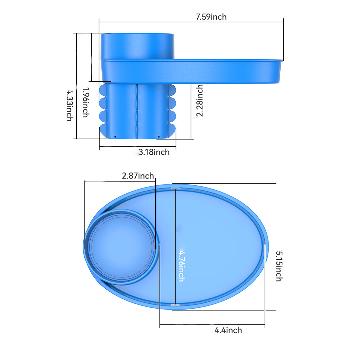 Toddlers Car Seat Cup Holder Food Tray 5