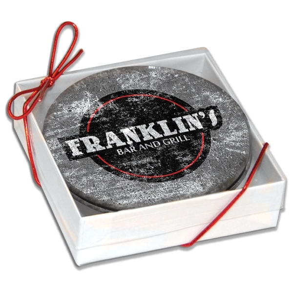 Acrylic Coaster Set of 2 with Cork Backing 3