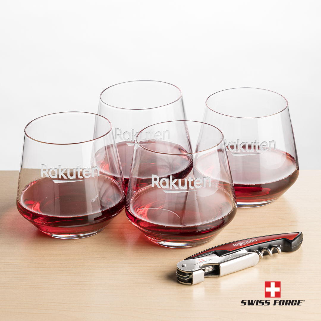 Swiss Force® Opener & Tucson Stemless Wine 5