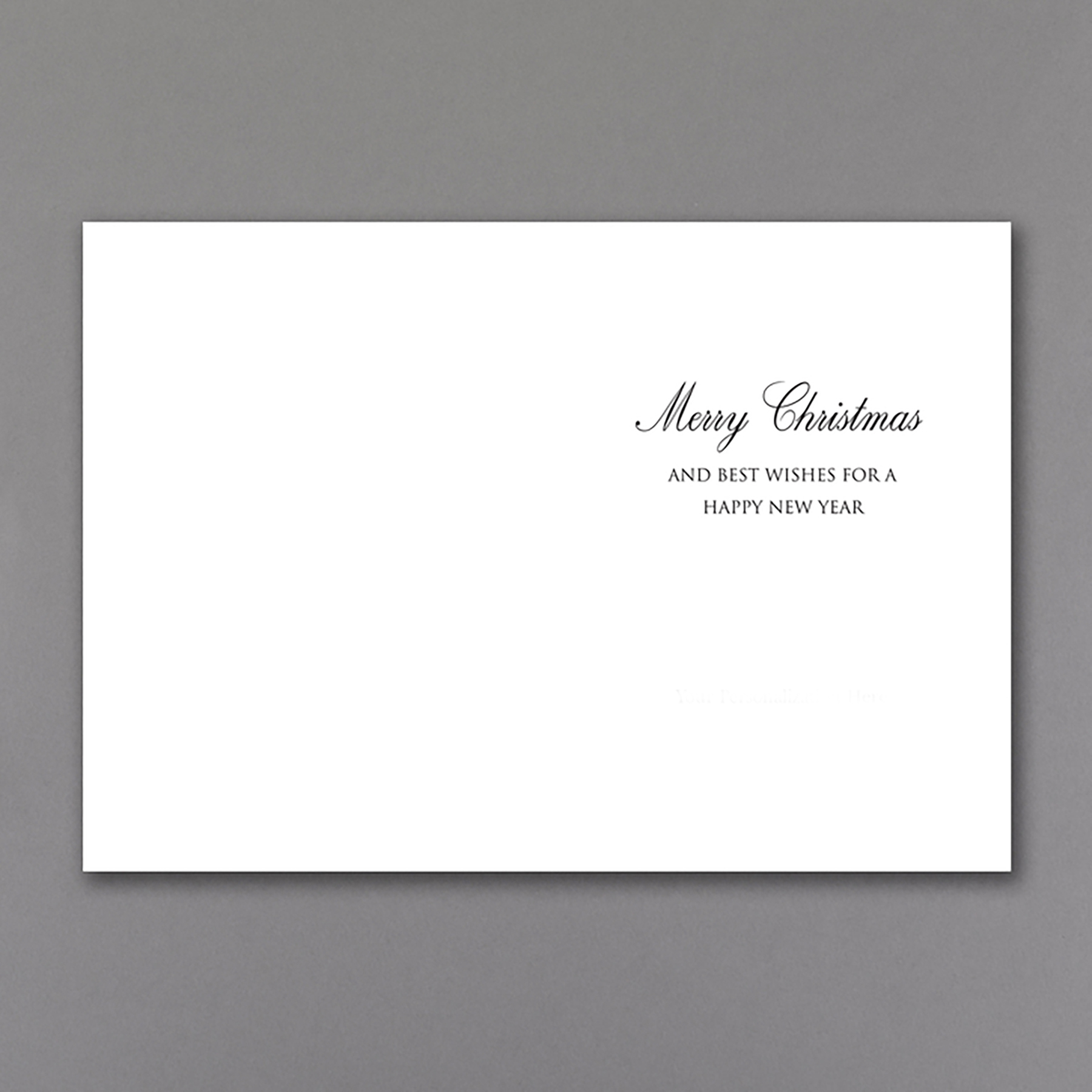 Snowflake Celebration Economy Holiday Card 3