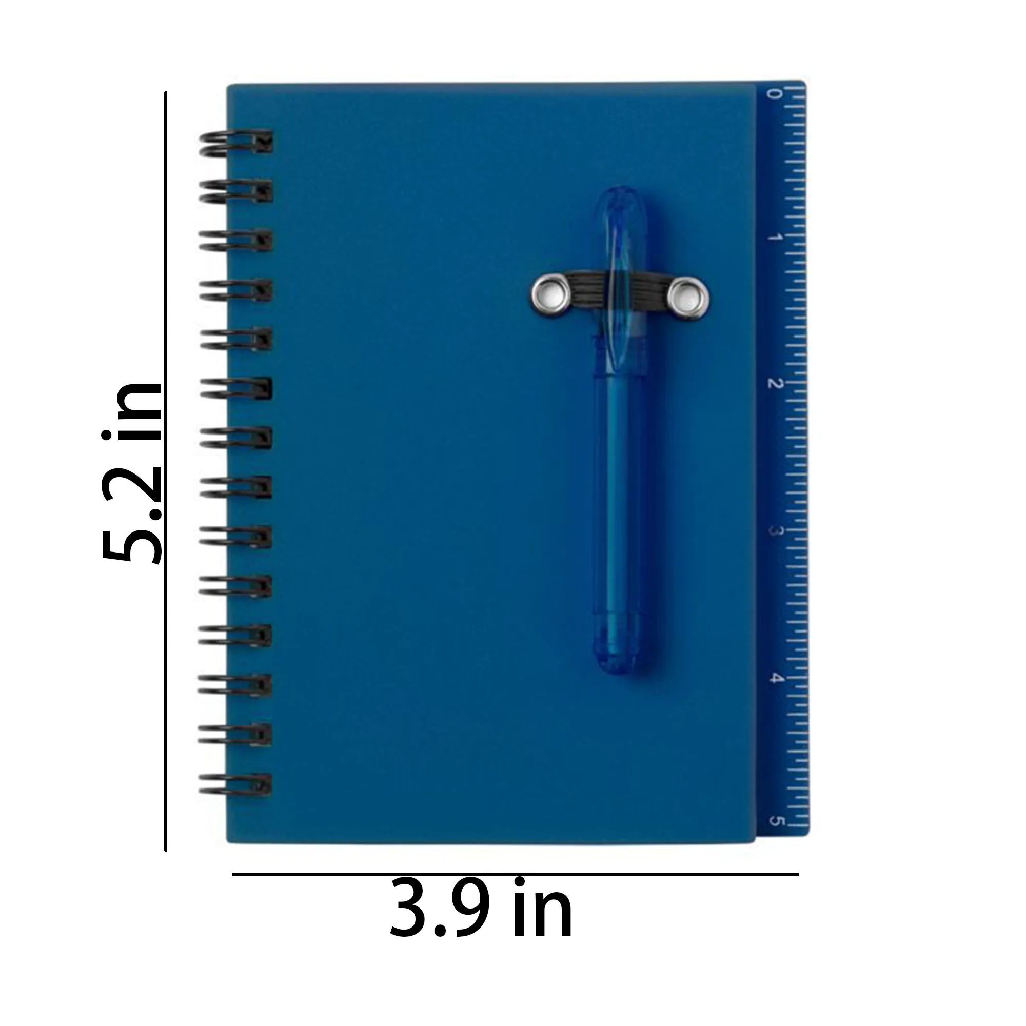 MOQ 50 YO Coil Notebook With Pen, Ruler, Sticker 4
