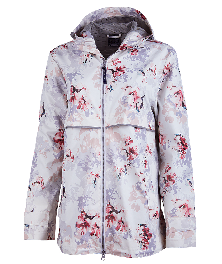 Women's New Englander Floral Printed Rain Jacket