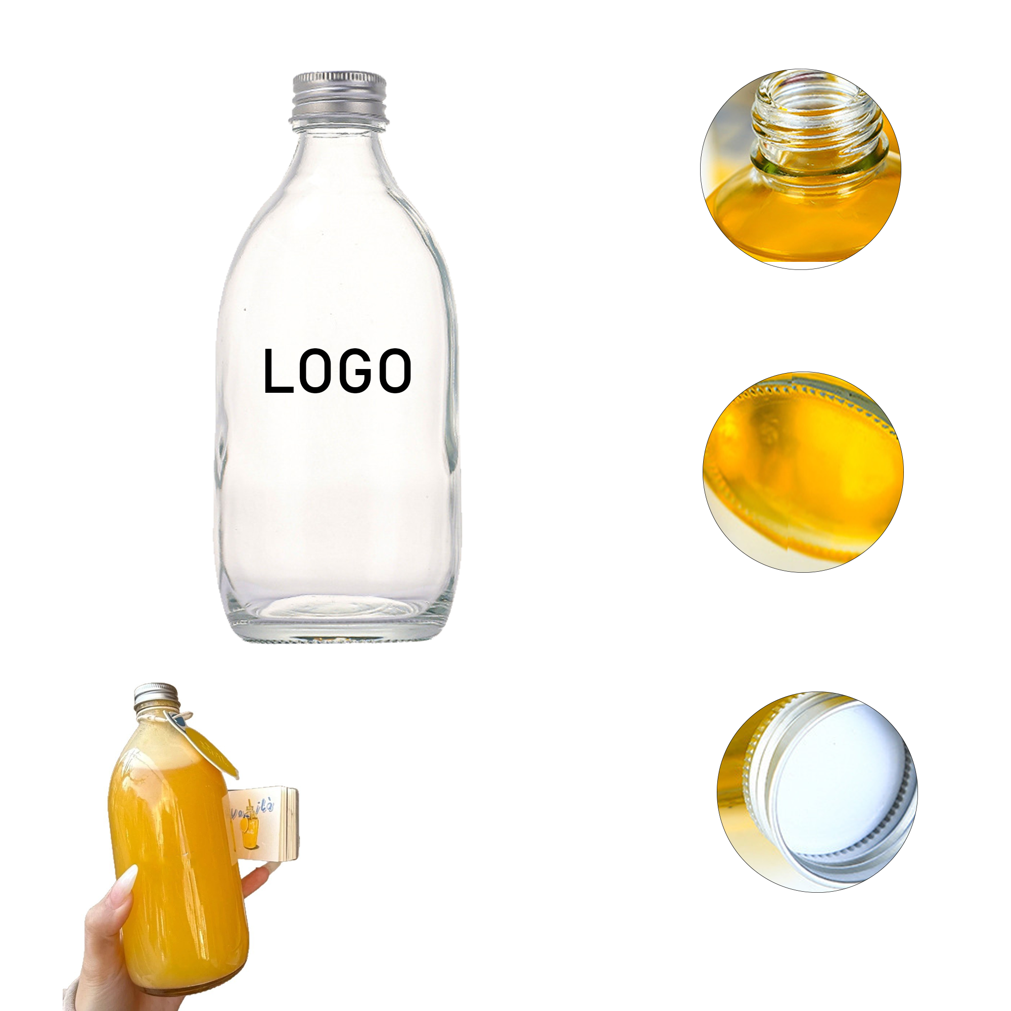 Juice Glass Bottle 1