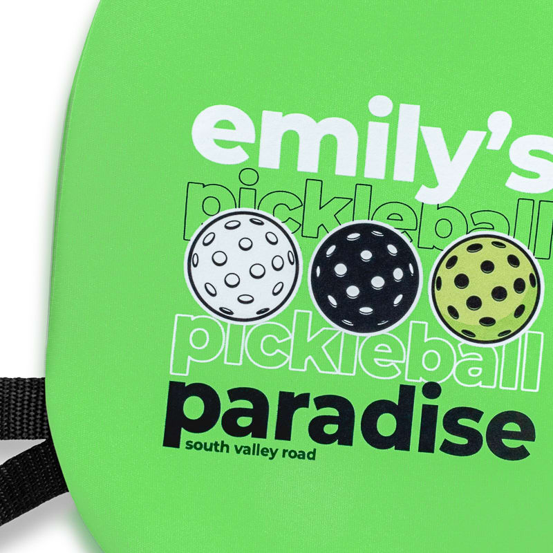 Custom Pickleball Paddle Covers 14