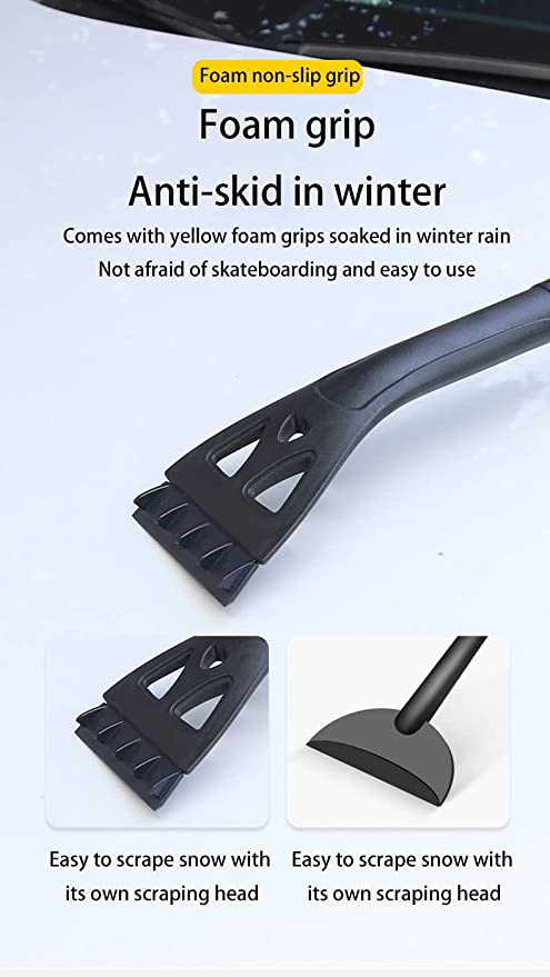 Inscape Data Snow Brush & Snow Shovel for Car 9