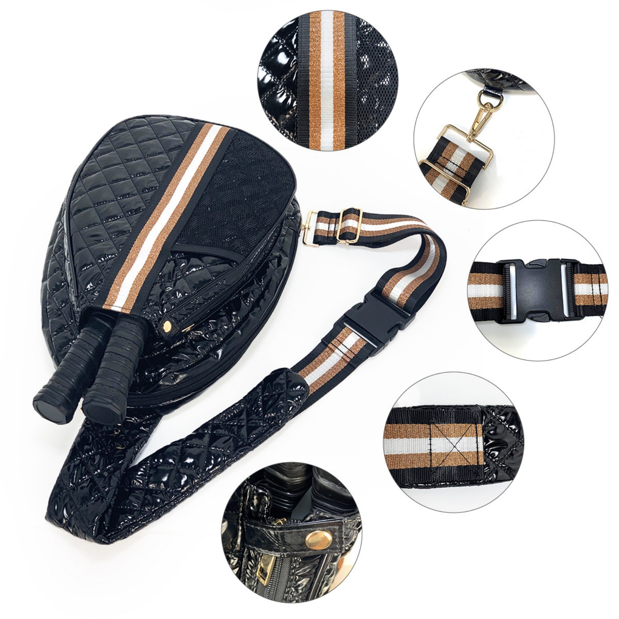 Pickleball Sport Sling Bag 3