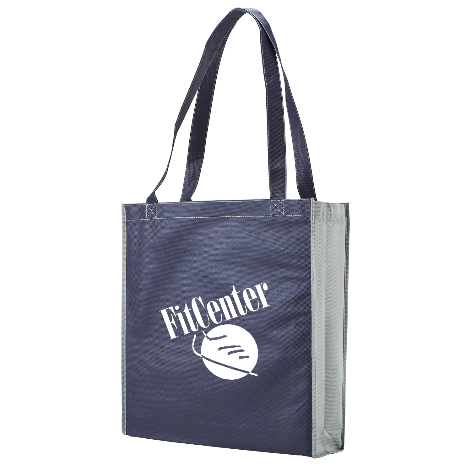 Two-Tone Non-Woven Convention Tote Bag 7